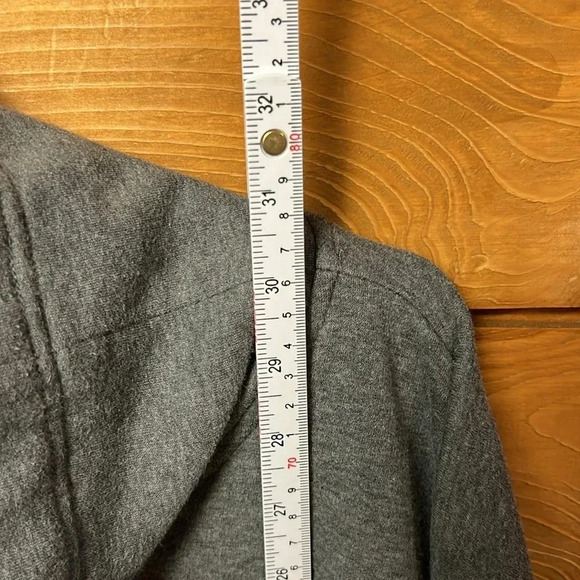 Ugg sweater women’s gray pichot poncho turtleneck gray XL/XXL front pocket warm - Picture 7 of 10